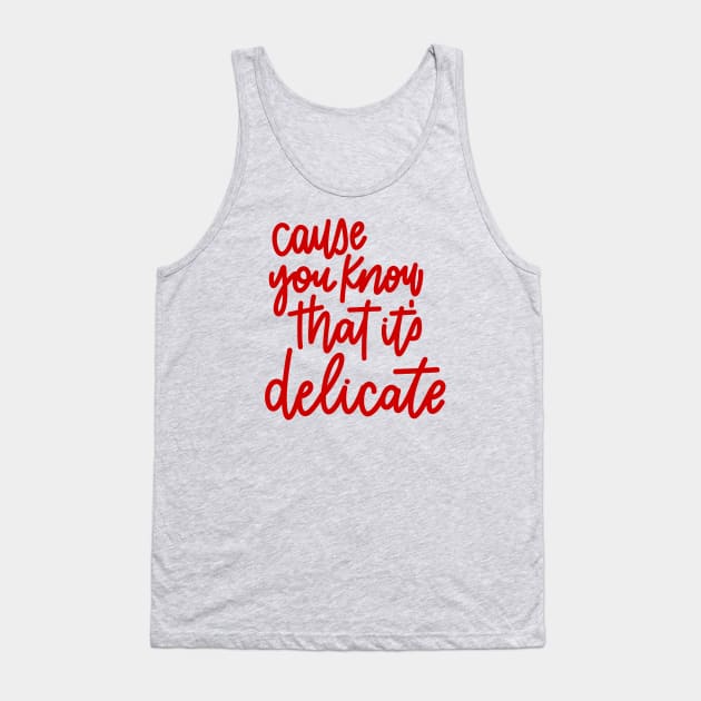 delicate Tank Top by TheMidnightBruja